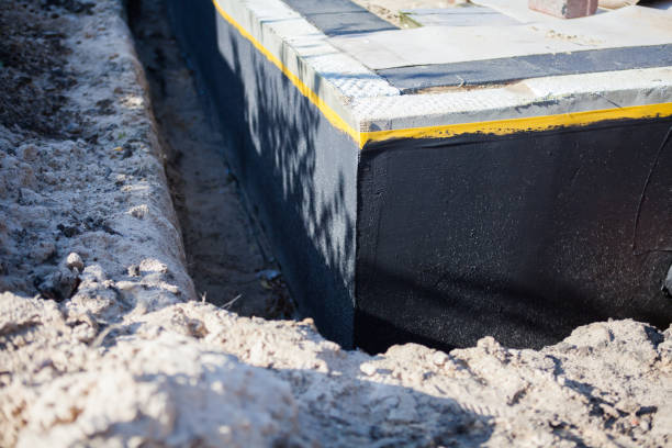 Professional Crawl Space Encapsulation technician working in Belford, NJ